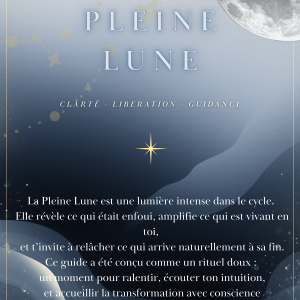 Mini-guide PDF - Rituel Pleine Lune